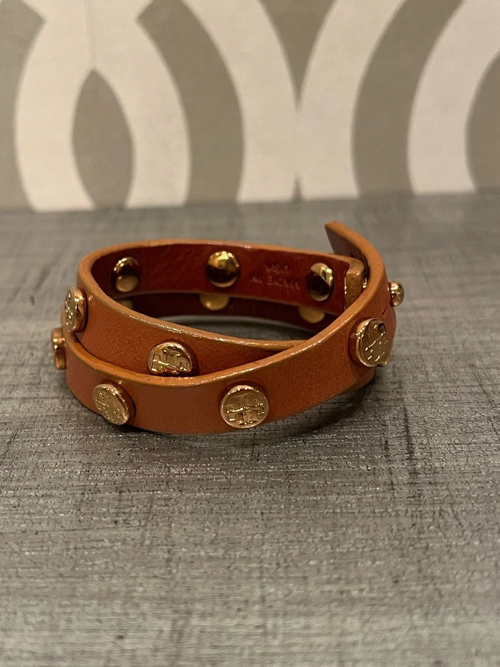 Tory Burch Leather Wrap Bracelet
